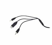 Naceb Audífonos Gamer NA-0311, Alámbrico, 2 Metros, 3.5mm, Negro