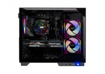 Gabinete Naceb Iris Nano NA-0638, Midi-Tower, ATX/Micro-ATX/Mini-ITX, USB 2.0/3.0, sin Fuente, 3 Ventiladores Instalados, Negro - Imagen adicional 6