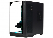 Gabinete Naceb Iris NA-0639, Midi-Tower, ATX/Micro-ATX/Mini-ITX, USB 3.0, sin Fuente, 4 Ventiladores Instalados, Negro - Imagen adicional 2