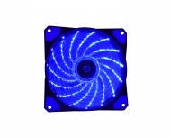 Ventilador Naceb NA-0920A LED Azul, 120mm, 1200RPM, Negro