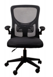 Naceb Silla Axis Elevate, Respaldo de Malla, Reposabrazos, Negro