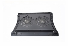 Naceb Base Enfriadora para Laptop, con 2 Ventiladores de 1200RPM, Negro