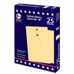 Nassa Sobre Tipo Folder Con Broche IA0306, 200 Piezas, 26 x 34cm, Color Amarillo