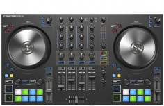Native Instruments Controlador para DJ Traktor Kontrol S3, 2 Canales, 24 bit, USB, RCA, Negro ― Con pequeños detalles estéticos en el frente