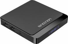 ﻿Necnon TV Box 3Q-2, 4K Ultra HD, Android 10, 8GB, WiFi, HDMI, USB