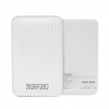 Cargador Portátil Necnon Power Bank NPB-05FB, 5000mAh, Blanco