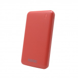Cargador Portátil Necnon Power Bank NPW-10FC, 10.000mAh, Rojo