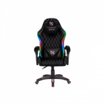 Necnon Silla Gamer NBSGR128RG, hasta 150Kg, Negro/Rosa