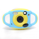 Cámara Digital Infantil para Niños NCD-KIDSCAM, 8MP, Azul/Amarillo - Resistente a Impactos