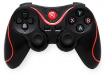 Necnon Trade Gamepad NGP-1, Inalámbrico, Bluetooth, Negro/Rojo