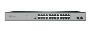 Switch Netis ST3126GS, 24 Puertos Gigabit Ethernet 10/100/1000, 2 Puertos SFP, 52 Gbit/s, 8000 Entradas, No Administrado