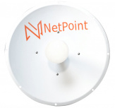 Netpoint Antena Direccional NP2GEN2, 34 dBi, 4.9 - 6.4GHz