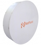 NetPoint Antena Direccional NPPRO S36, 36dBi, 4.9 - 6.4GHz