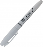 Nextep Marcador Permanente NE-070B, Punto Fino, Blanco, 1 Pieza