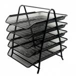 Nextep Charola de 5 Niveles NE-162GN, Tamaño Oficio, Metal