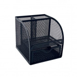 Nextep Organizador de Escritorio NE-175X, Metal, 4 Secciones, Negro, 1 Pieza