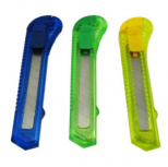 Nextep Cutter de Plástico Grande, 12 Piezas, Azul/Verde/Amarillo
