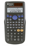 Nextep Calculadora Científica NE-196, 12 Dígitos, Batería/Energía Solar, Negro