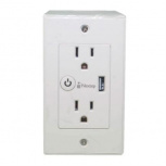 Nextep Tomacorriente NE-264D, 2 Enchufes, 1x USB-A, Blanco