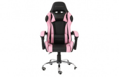 Nextep Silla Gamer Dragón XT Falkor, hasta 125kg, Negro/Rosa