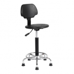 Nextep Silla de Trabajo NE-653T, Respaldo Duro, Negro