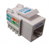 Nexxt Solutions Jack Categoría 5e, Tipo 110, RJ-45, Gris