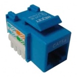 Nexxt Solutions Jack Categoría 5e, Tipo 110, RJ-45, Azul