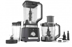 Ninja Kit Licuadora KS900, 2.1 Litros, 1200W, 7 Velocidades, Negro  - Incluye 2 Jarras/Taza Individual