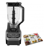 Ninja Licuadora Professional Blender 1000 CO610B, 2.13 Litros, 1000W, 4 Velocidades, Negro/Plata