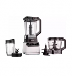 Ninja Licuadora KS500WMWH, 2 Litros, 1.200W, 4 Velocidades, Negro/Plata