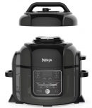 Ninja Freidora de Aire OP300, 6 Litros, 1400W, 204 °C, Negro