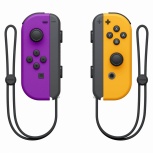 Nintendo Joy-Cons Neon, Inalámbrico, Morado/Naranja, para Nintendo Switch