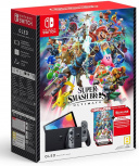 Nintendo Switch OLED 64GB, Wi-Fi, Edición Super Smash Bros Ultimate - Incluye Código de Descarga de Super Smash Bros Ultimate