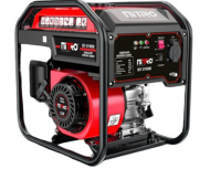 Nitro Generador de Gasolina NIT-GY4000, 3600W, 110V, 8 Litros, Negro/Rojo