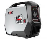Nitro Generador Inversor de Gasolina NIT-GYC2000, 2000W, 110V, 4 Litros, Negro/Gris