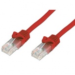 Nitrotel Cable Patch Cat5e UTP RJ-45 Macho - RJ-45 Macho, 3 Metros, Rojo