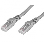 Nitrotel Cable Patch Cat6 UTP RJ-45 Macho - RJ-45 Macho, 2.1 Metros, Gris