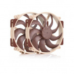 Ventilador Noctua NF-A14X25r G2 PWM SX2-PP, 2x 140mm, 1500RPM, Beige/Café