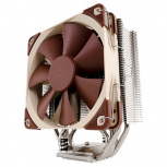 Disipador CPU Noctua NH-U12S, 120mm, hasta 1500RPM, Café/Plata