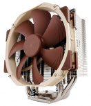 Disipador CPU Noctua NH-U14S, 120mm, hasta 1500RPM, Café/Plata