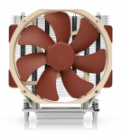 Disipador CPU Noctua NH-U14S TR4-SP3, 140mm, hasta 1500RPM, Café/Plata