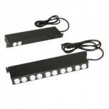 North System NORTH600-BKL Barra de 12 Contactos Horizontal para Gabinete de 19'', Negro