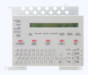 Teclado con Pantalla LCD / 80 Caracteres Retroiluminada / Teclado QWERTY Completo / 24 VCD / para Paneles de Detección de Incendio Serie ONYX