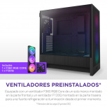 Gabinete NZXT H5 Flow RGB, Midi-Tower, ATX/EATX/Micro-ATX/Mini-ITX, USB 3.0, sin Fuente, 2 Ventiladores Instalados, Negro image