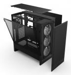 Gabinete NZXT H5 Flow RGB, Midi-Tower, ATX/EATX/Micro-ATX/Mini-ITX, USB 3.0, sin Fuente, 2 Ventiladores Instalados, Negro image
