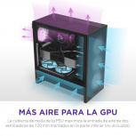 Gabinete NZXT H5 Flow RGB, Midi-Tower, ATX/EATX/Micro-ATX/Mini-ITX, USB 3.0, sin Fuente, 2 Ventiladores Instalados, Negro image