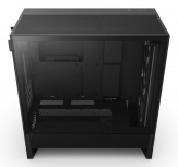Gabinete NZXT H5 Flow RGB, Midi-Tower, ATX/EATX/Micro-ATX/Mini-ITX, USB 3.0, sin Fuente, 2 Ventiladores Instalados, Negro image