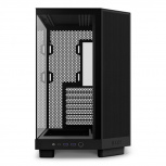 Gabinete NZXT H6 Flow, Midi-Tower, ATX/Micro-ATX/Mini-ITX, USB 3.0, sin Fuente, 3 Ventiladores Instalados, Negro ― No tiene la tapa de cristal