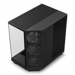 Gabinete NZXT H6 Flow RGB, Midi-Tower, ATX/Micro-ATX/Mini-ITX, USB 3.0, sin Fuente, 3 Ventiladores Instalados, Negro image