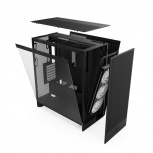Gabinete NZXT H7 Flow RGB, Midi-Tower, ATX/EATX/Micro-ATX/Mini-ITX, USB 3.0, sin Fuente, 3 Ventiladores Instalados, Negro image